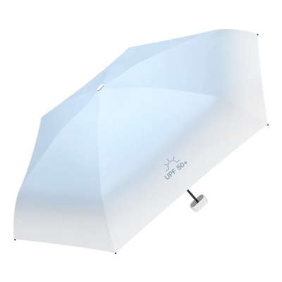 太陽傘女防曬紫外線遮陽傘小清新雨傘六折晴雨兩用折疊傘