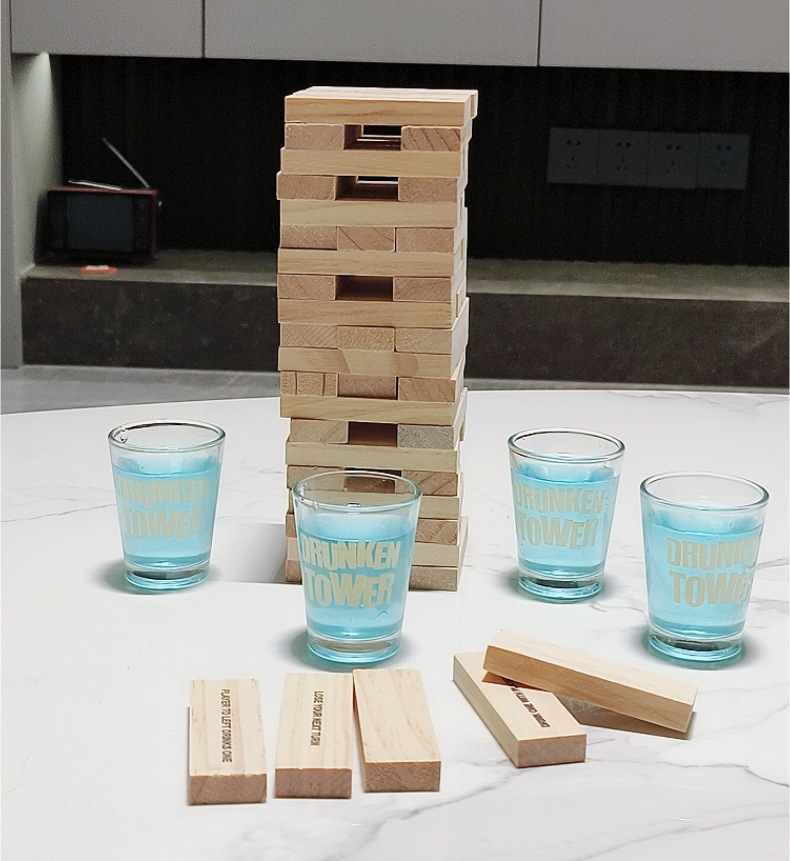 酒杯娛樂積木遊戲組