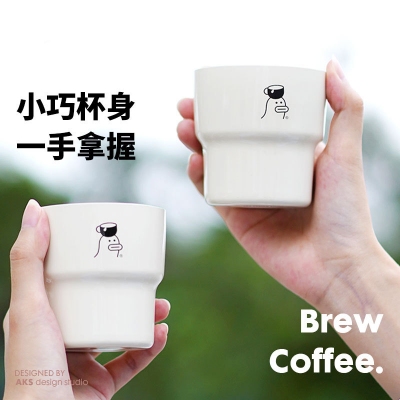 迷你露營不鏽鋼咖啡杯