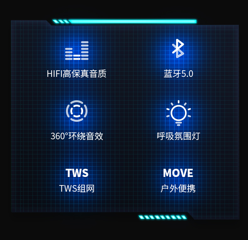 小未藍牙音響 多功能創意無線迷你便攜機器人音箱