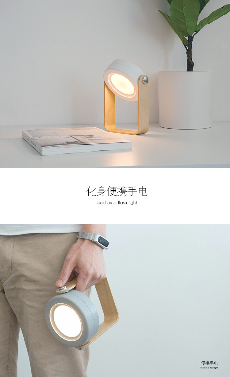 創意學生臥室學習臺燈北歐護眼床頭擺件迷你宿舍燈籠燈批發
