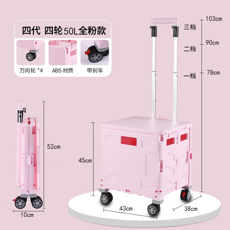 S系列四代折疊購物車