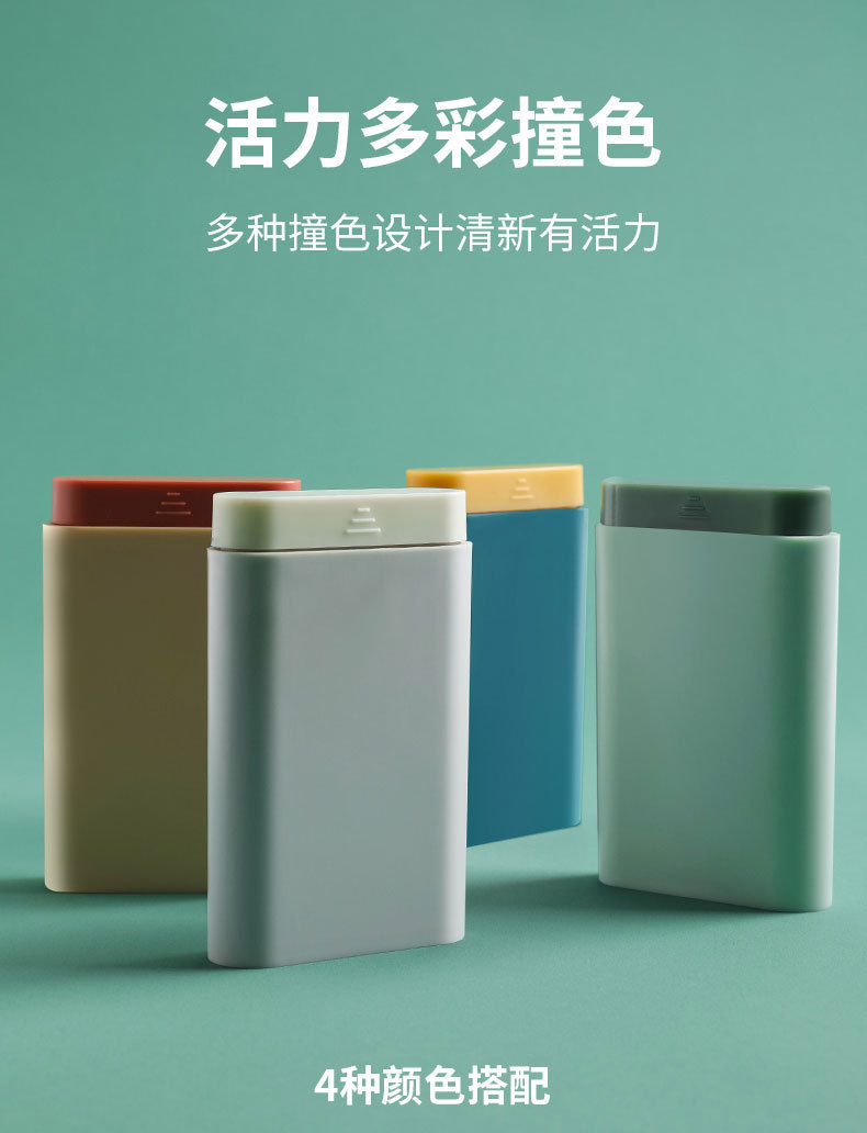 旅行多彩小藥盒