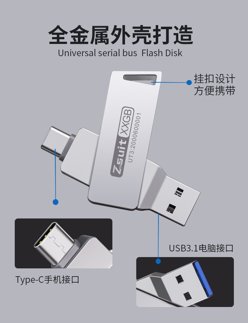 Type C手機隨身碟